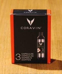 Capsules Argon Coravin Pack de 3