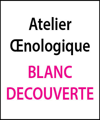 atelier oenologique Blanc Decouverte arts et vin 2