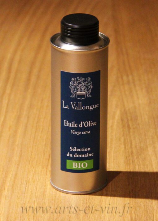 Huile olive Bio la Vallongue 50cl