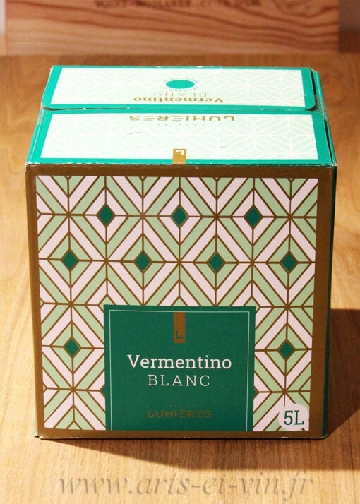 Cubi Vin Blanc IGP Vaucluse BIB 5L