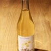 bouteille Vin nature petillant Clair Obscur Terres de Gaugalin sur table en bois