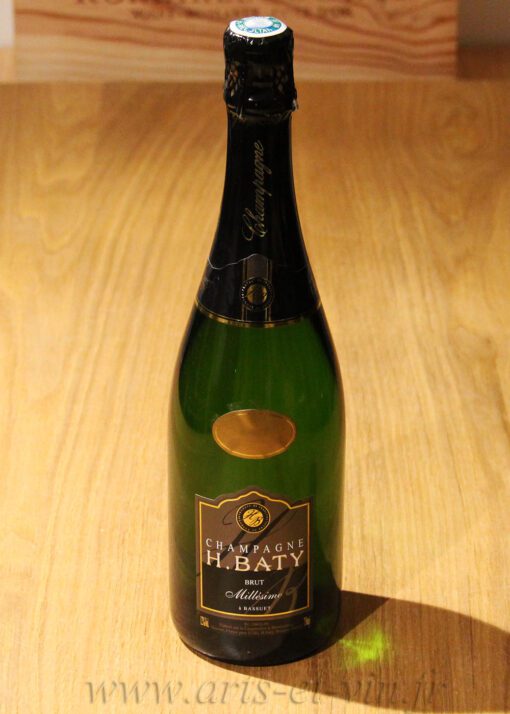 Champagne Millesime H Baty 1